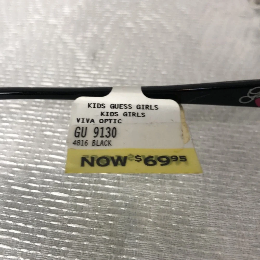 Guess girls viva optic Gu 9130 black eyeglasses frames